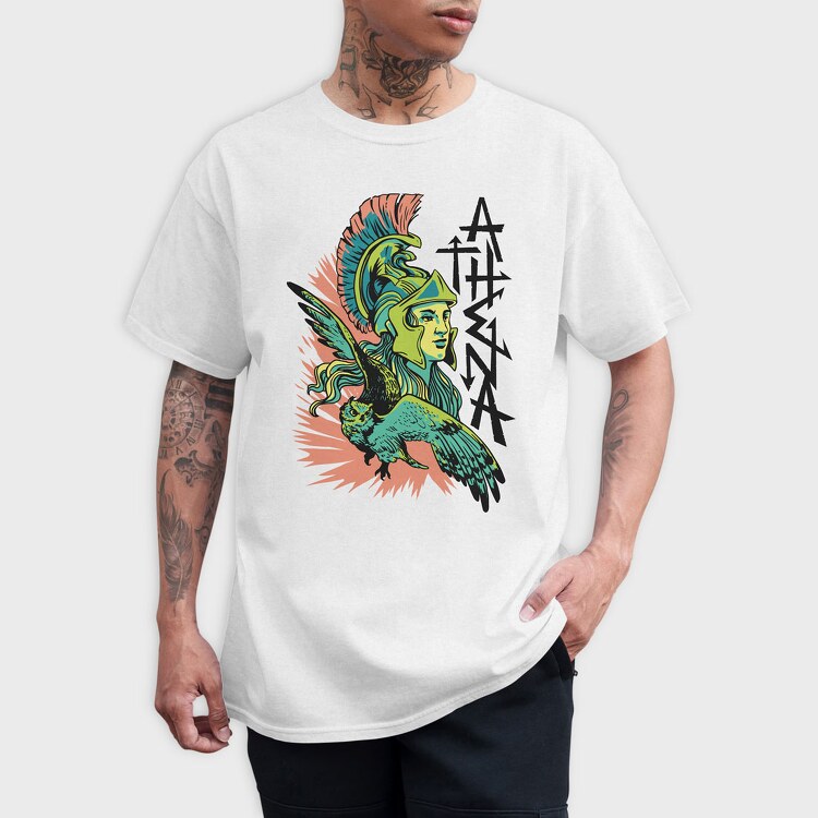 Mythology Athena, Tricou Barbati (Unisex)