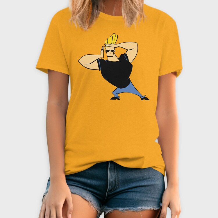 Cartoon Retro Johny Bravo 2, Tricou Barbati (Unisex)