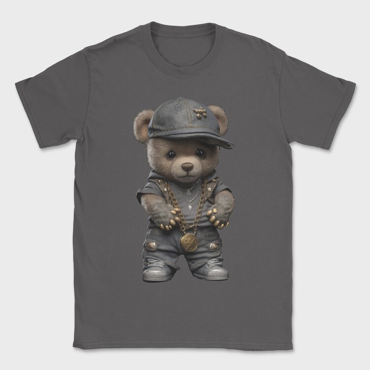 Teddy Rapper, Tricou Barbati (Unisex)