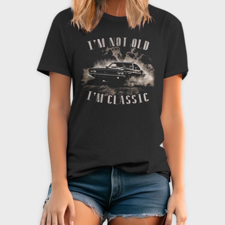 Not Old Classic Smoke, Tricou Barbati (Unisex)