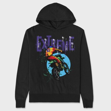 Extreme Dirt Jump, Hanorac Oversize Barbati (Unisex)