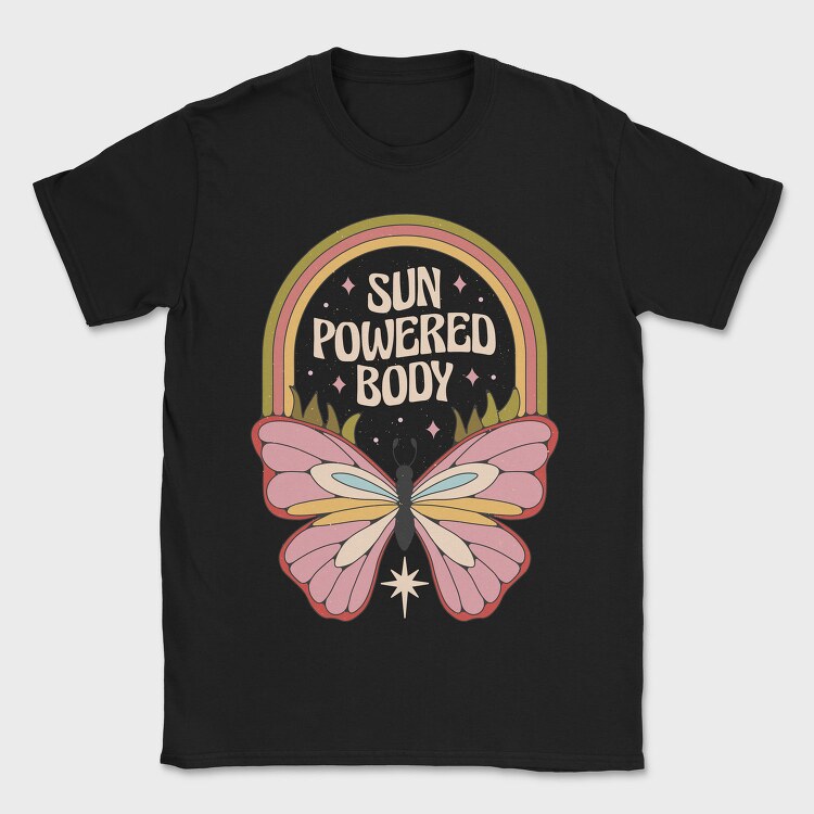 Butterfly Hippie Collection Flower Power Nature, Tricou Barbati (Unisex)