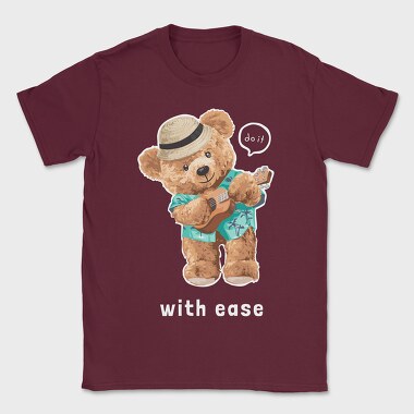 Hawaiian Bear Strumming, Tricou Barbati (Unisex)