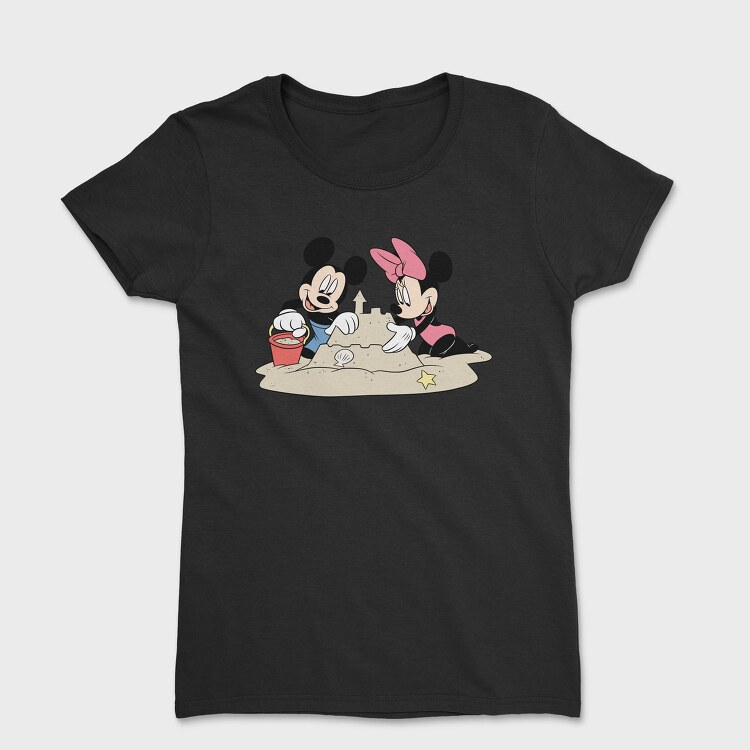 Mickey Minnie Sandcastle, Tricou Femei