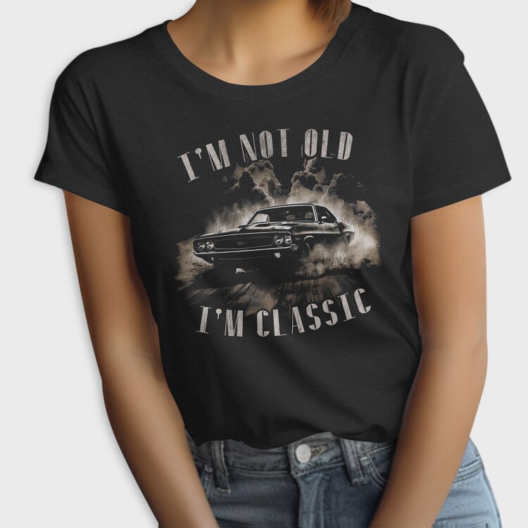 Not Old Classic Smoke, Tricou Femei