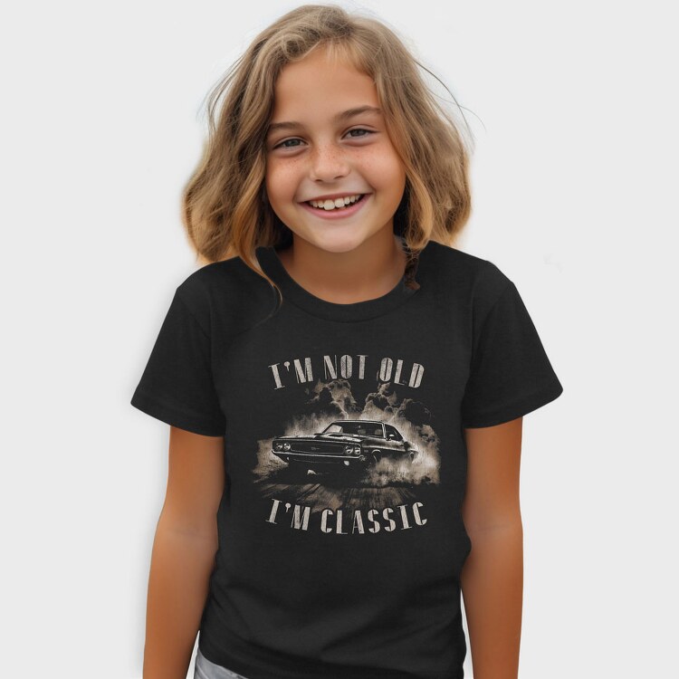 Not Old Classic Smoke, Tricou Copii