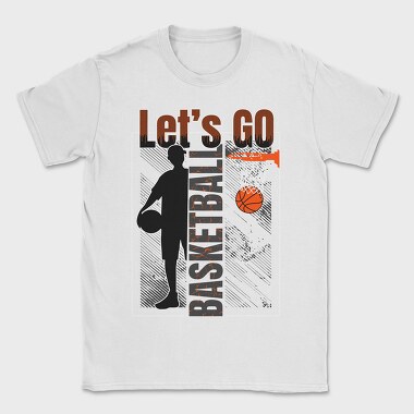 Lets Go Basketball, Tricou Barbati (Unisex)