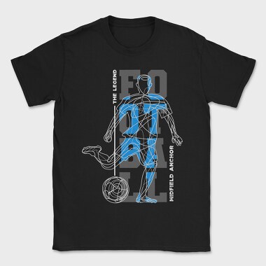 Midfield Anchor Football, Tricou Barbati (Unisex)