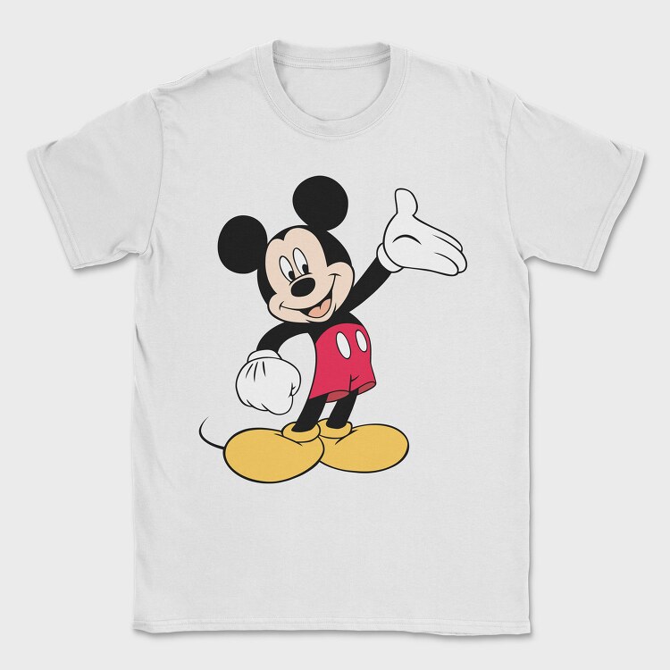 Mickey Mouse Wave, Tricou Barbati (Unisex)