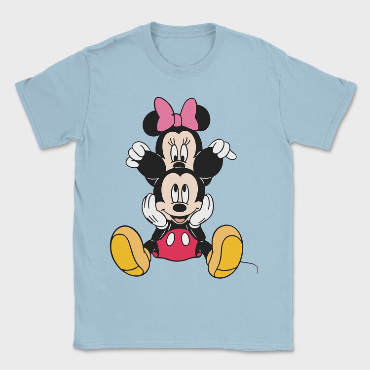 Mickey Mouse Bow Tie, Tricou Barbati (Unisex)