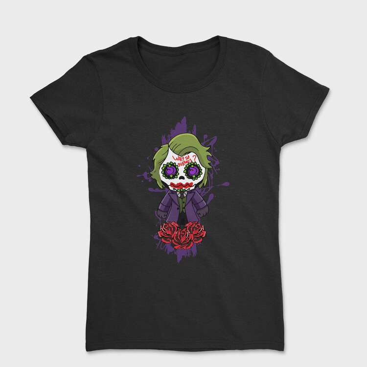 Joker Skull Roses, Tricou Femei