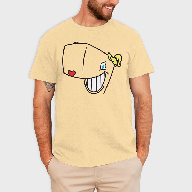 SpongeBob Faces 7, Tricou Barbati (Unisex)