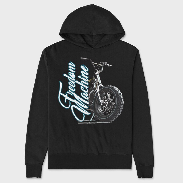 Freedom Chopper, Hanorac Oversize Barbati (Unisex)