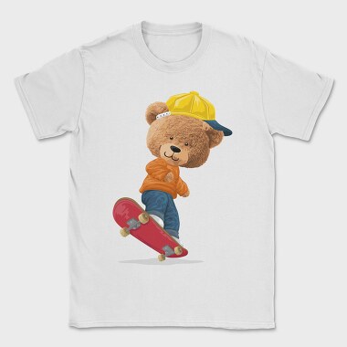 Teddy Skate Cap, Tricou Barbati (Unisex)