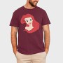 Cartoon Retro La Sirenta 1, Tricou Barbati (Unisex)