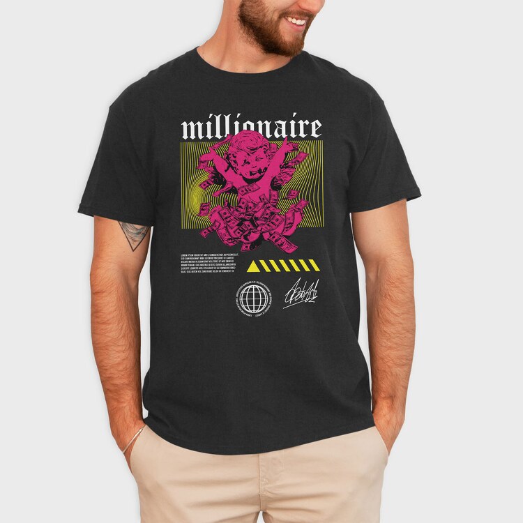 Millionaire 2, Tricou Barbati (Unisex)