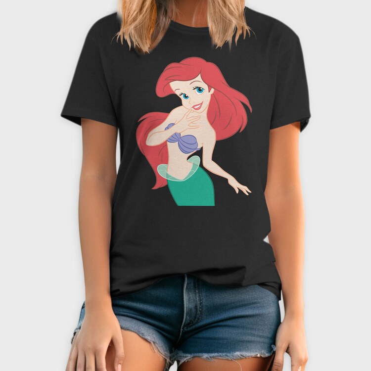 Cartoon Retro La Sirenta 3, Tricou Barbati (Unisex)