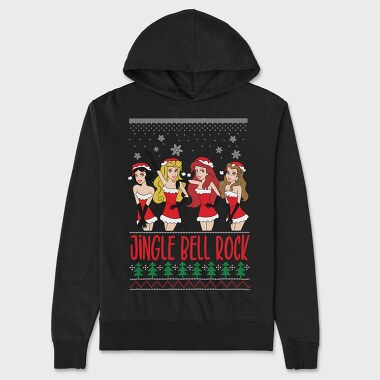 Jingle Bell Rock, Hanorac Oversize Barbati (Unisex)
