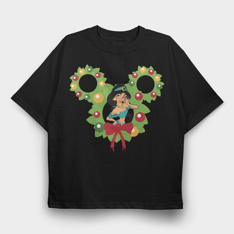 Jazzy Jingle Jasmine, Tricou Oversize Barbati (Unisex)