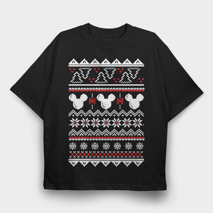 Pixelated Stars, Tricou Oversize Barbati (Unisex)