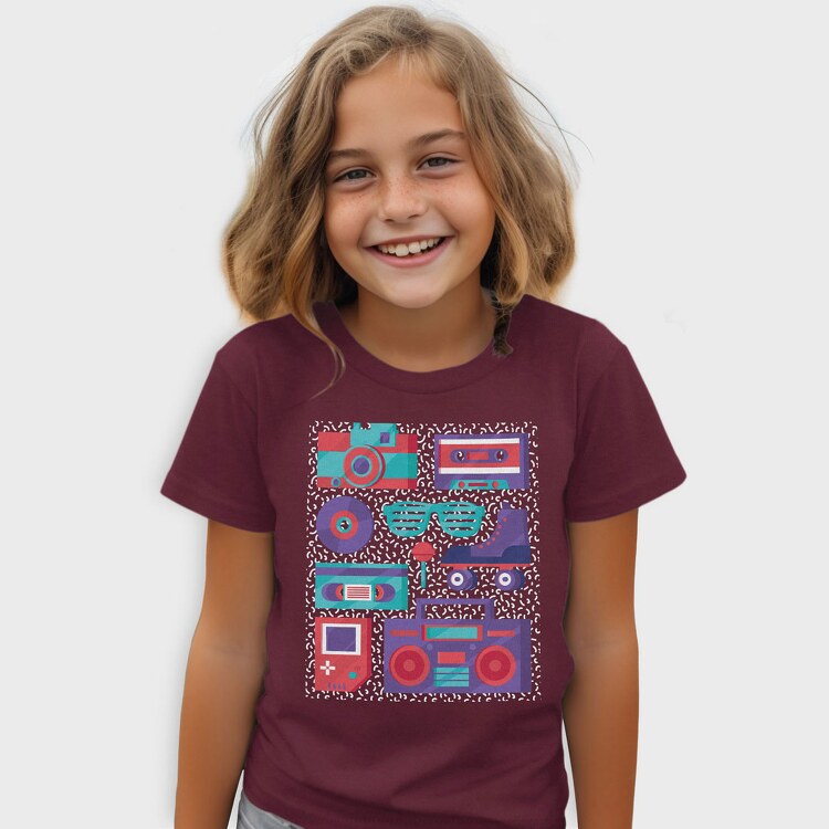 Retro Elements, Tricou Copii