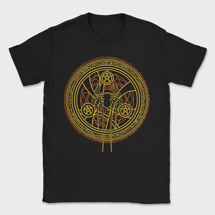 Pentagram Symbol, Tricou Barbati (Unisex)