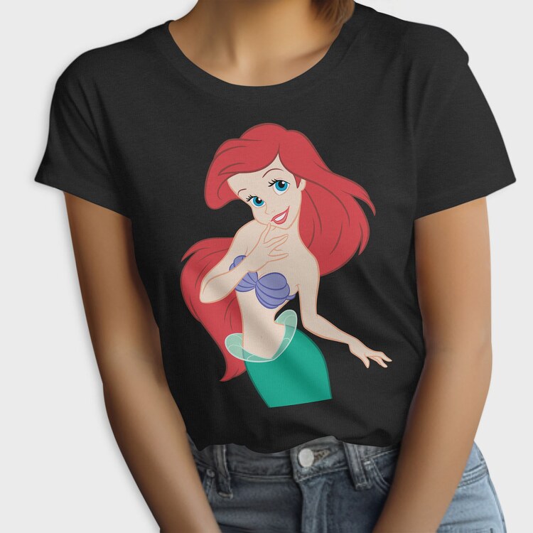 Cartoon Retro La Sirenta 3, Tricou Femei