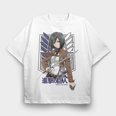 Attack on Titan 2, Tricou Oversize Barbati (Unisex)