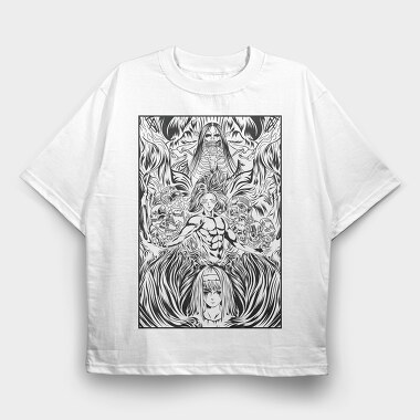 Attack on Titan 30, Tricou Oversize Barbati (Unisex)