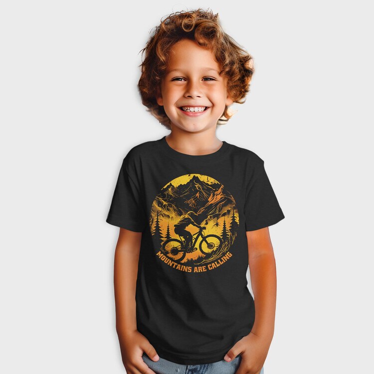 Mountainbike Mountains Are Calling, Tricou Copii