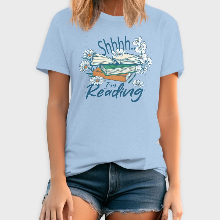 Retro Flower Books, Tricou Barbati (Unisex)