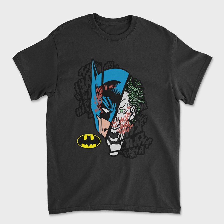 Batman Jocker, Tricou Barbati (Unisex)