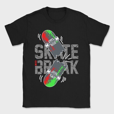 Skatebreak, Tricou Barbati (Unisex)