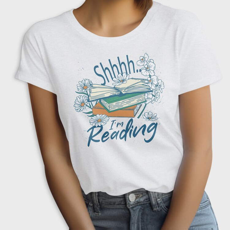 Retro Flower Books, Tricou Femei