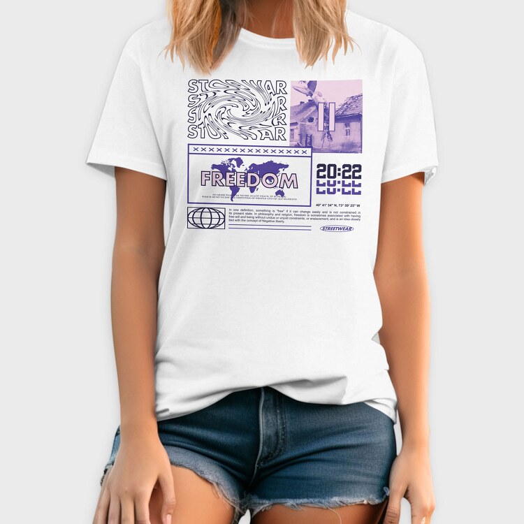 Freedom 1, Tricou Barbati (Unisex)