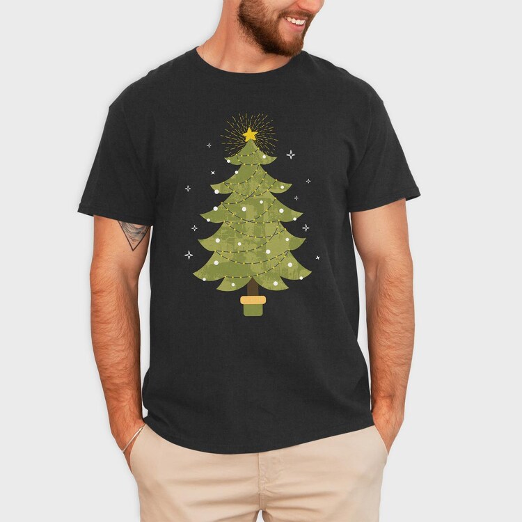 Christmas Tree, Tricou Barbati (Unisex)