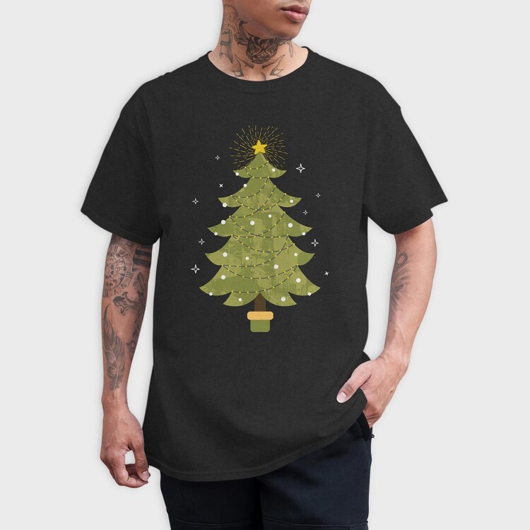 Christmas Tree, Tricou Barbati (Unisex)