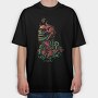 No Fear Owl, Tricou Oversize Barbati (Unisex)