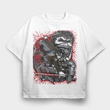 Attack on Titan 42, Tricou Oversize Barbati (Unisex)