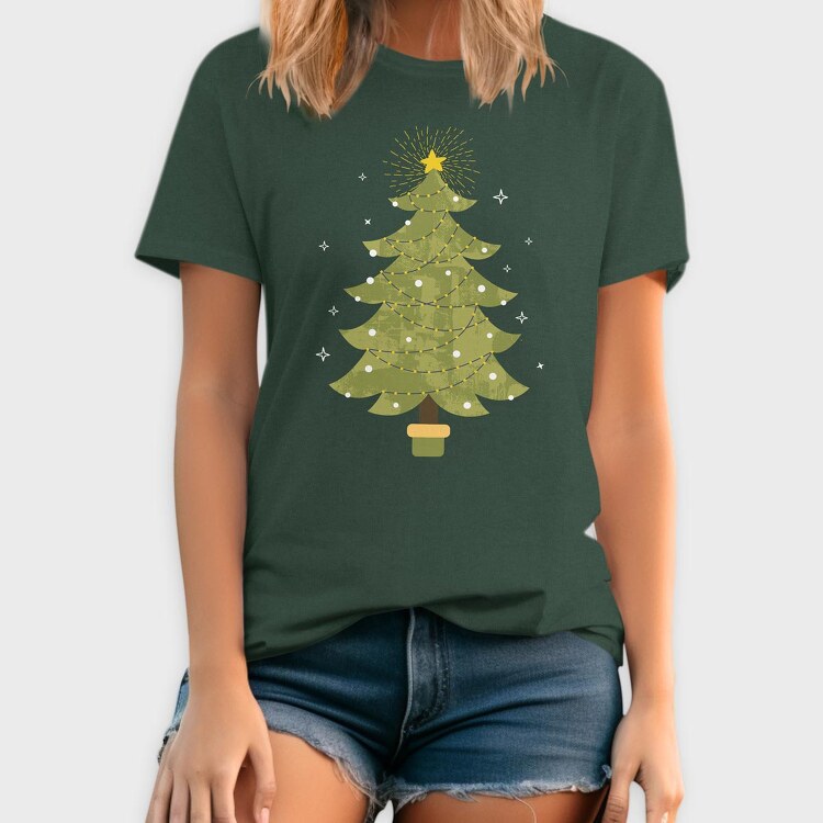 Christmas Tree, Tricou Barbati (Unisex)