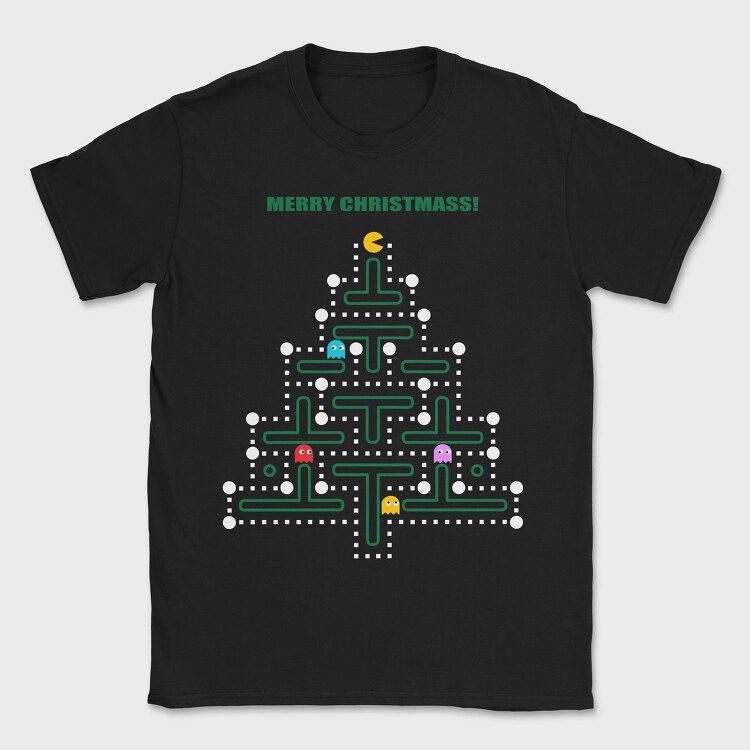 Pacmanmassemasse, Tricou Barbati (Unisex)