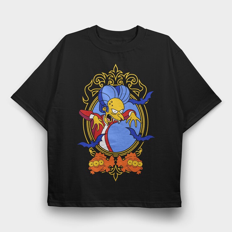 Octopus Crown, Tricou Oversize Barbati (Unisex)
