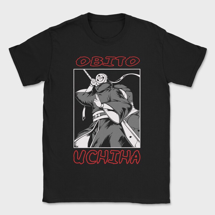 Obito Uchiha, Tricou Barbati (Unisex)