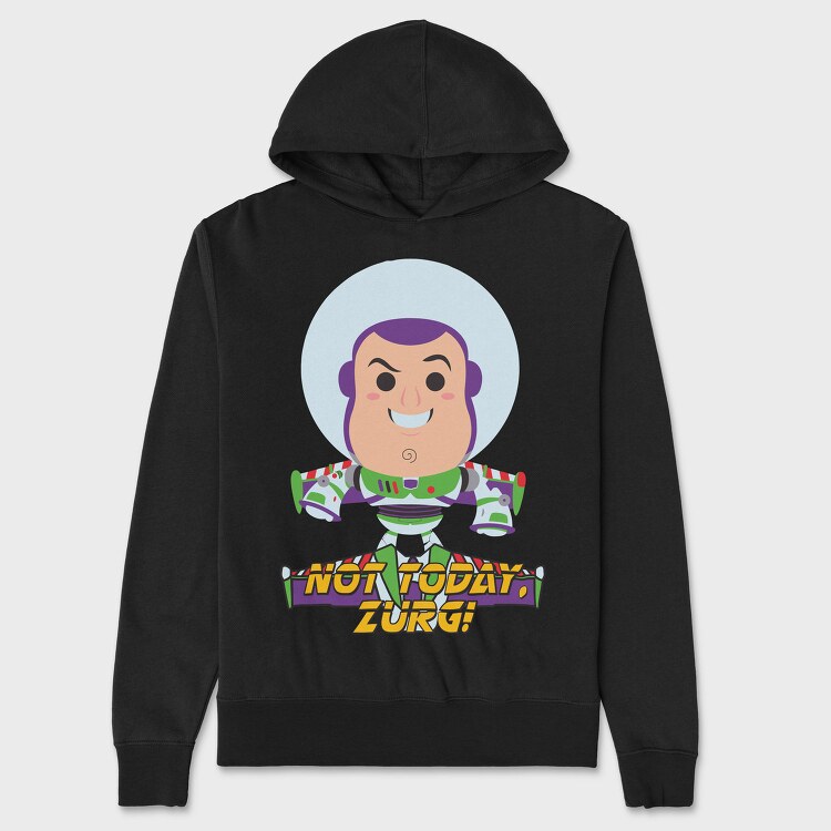 Not Today Buzz, Hanorac Oversize Barbati (Unisex)