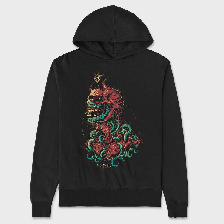 No Fear Owl, Hanorac Oversize Barbati (Unisex)