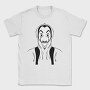 Money Heist Mask Hoodie, Tricou Barbati (Unisex)