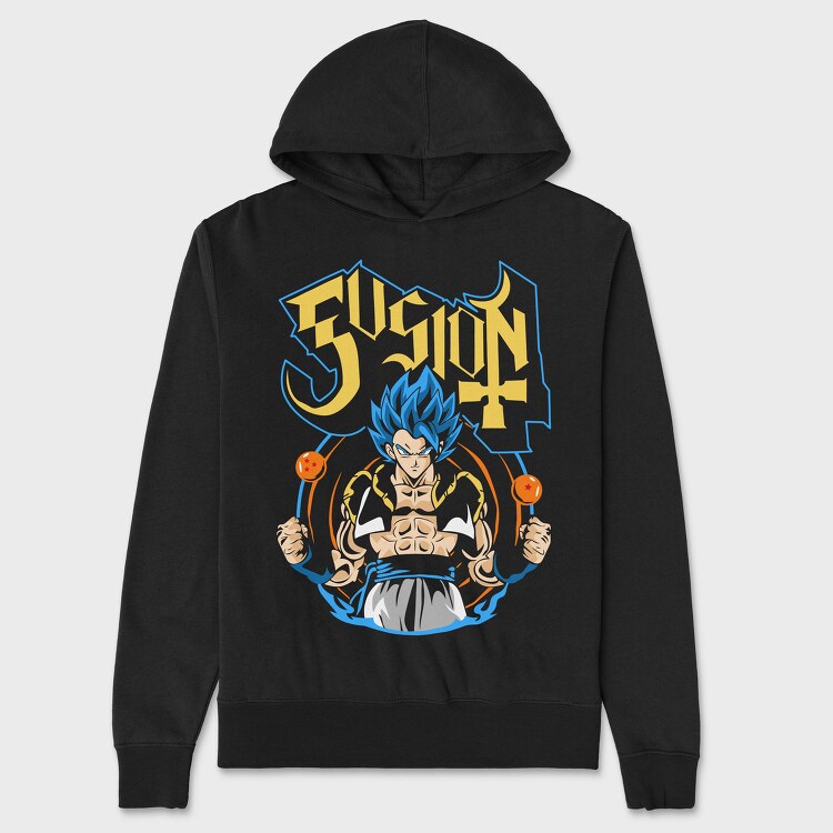Fusion4 Dragon, Hanorac Oversize Barbati (Unisex)