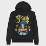Fusion4 Dragon, Hanorac Oversize Barbati (Unisex)