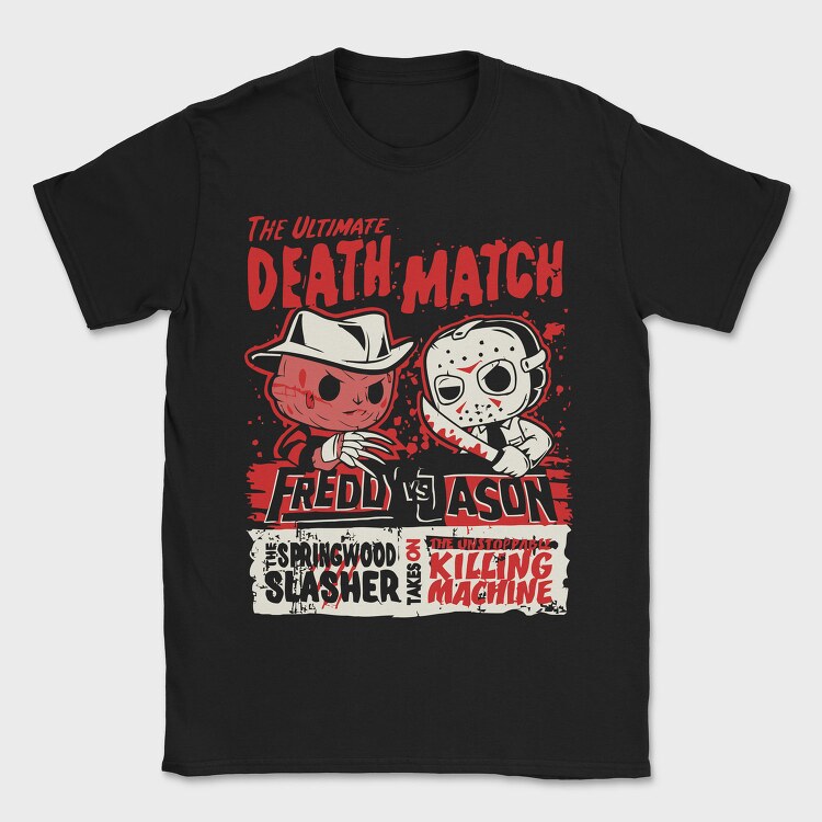 Freddy Vs Jason Killing, Tricou Barbati (Unisex)