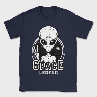 Alien Peace Space, Tricou Barbati (Unisex)